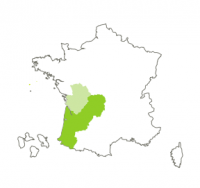 carte france region NAB colorée